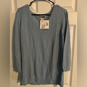 Route 66 blue sweater XL